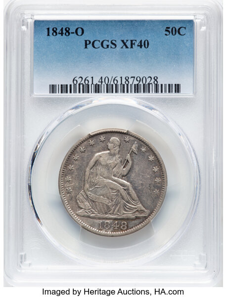 1848-O 50c MS thumbnail 3