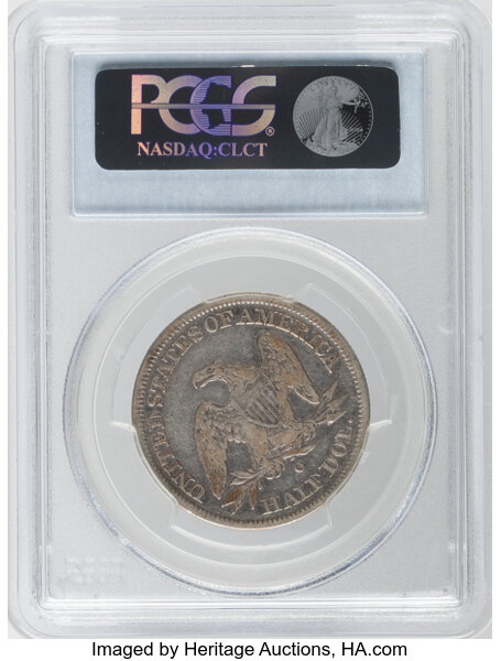 1842-O 50c Medium Date, Reverse of 1842 MS thumbnail 19