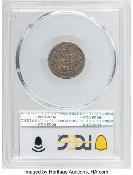 1838 10c No Drapery, Small Stars, DDR, FS-801, F-101A MS thumbnail 4