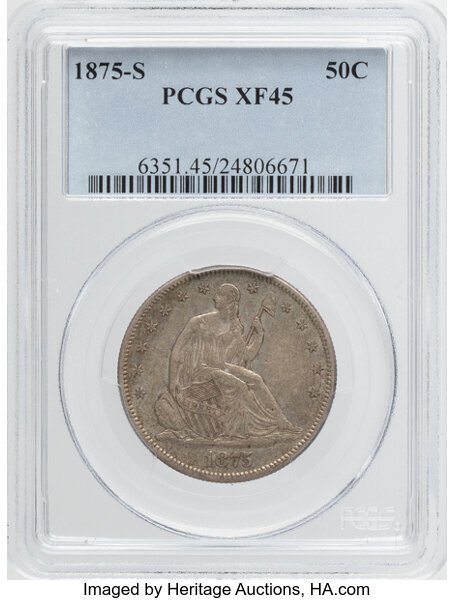 1875-S 50c MS thumbnail 5