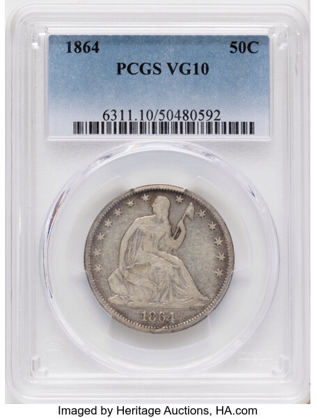 1864 50c MS thumbnail 3