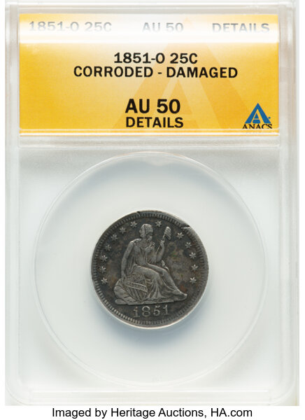 1851-O 25c MS thumbnail 4