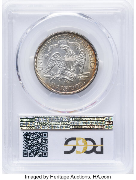 1876-CC 50c MS63 thumbnail 22