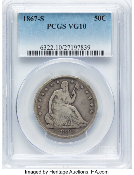 1867-S 50c MS thumbnail 3