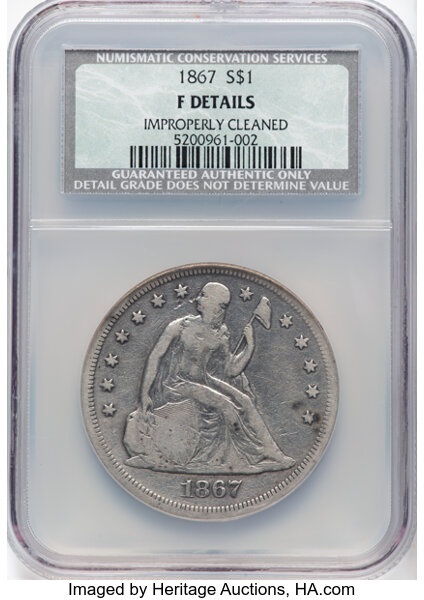 1867 $1  MS thumbnail 3