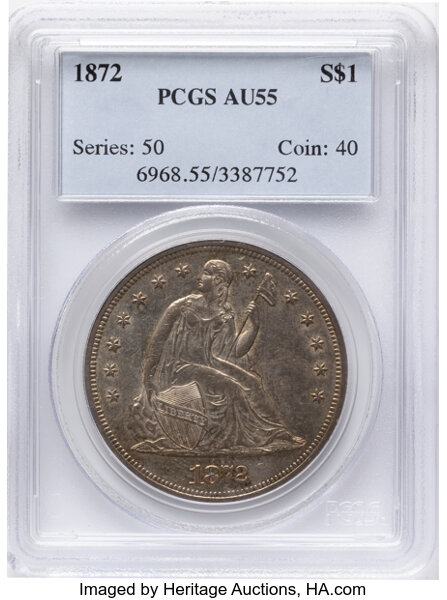 1872 $1  MS thumbnail 3