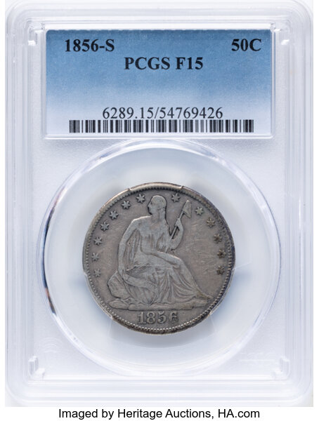 1856-S 50c MS thumbnail 5