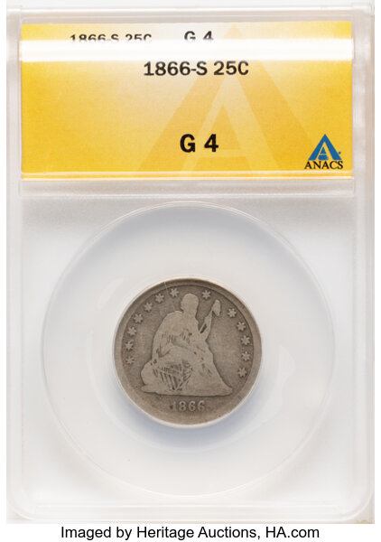 1866-S 25c MS thumbnail 4