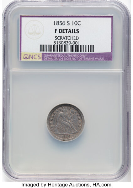 1856-S 10c MS thumbnail 4