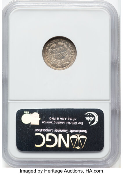 1857-O 10c MS61 thumbnail 2
