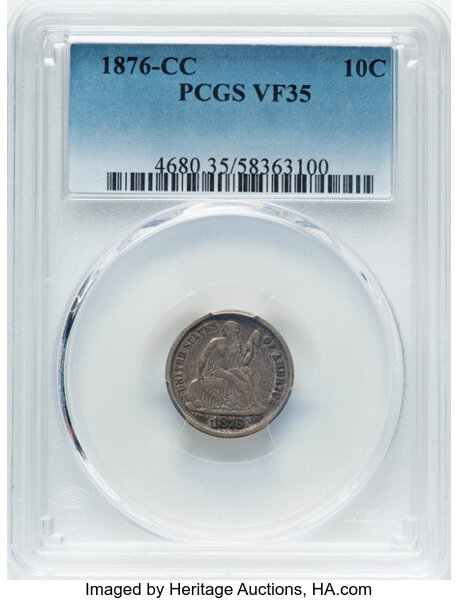 1876-CC 10c MS thumbnail 3