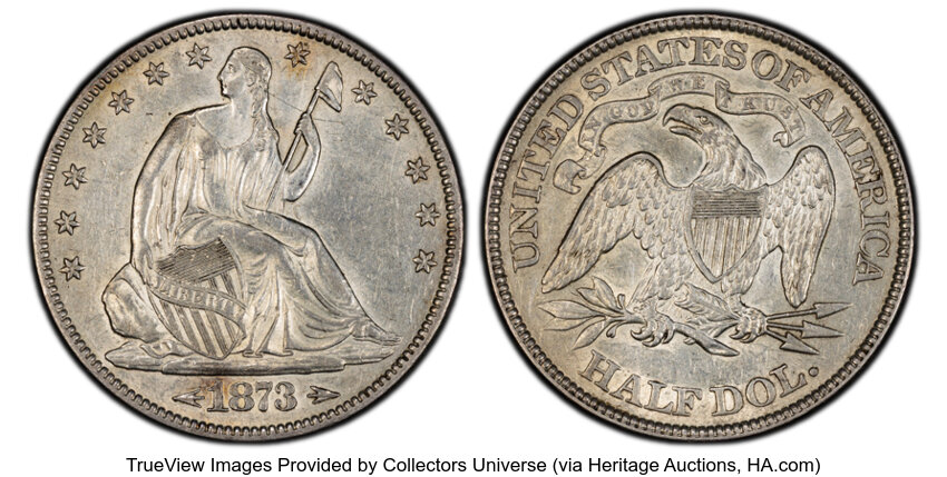 1873 50c Small Arrows, RPD, WB-108 MS thumbnail 3