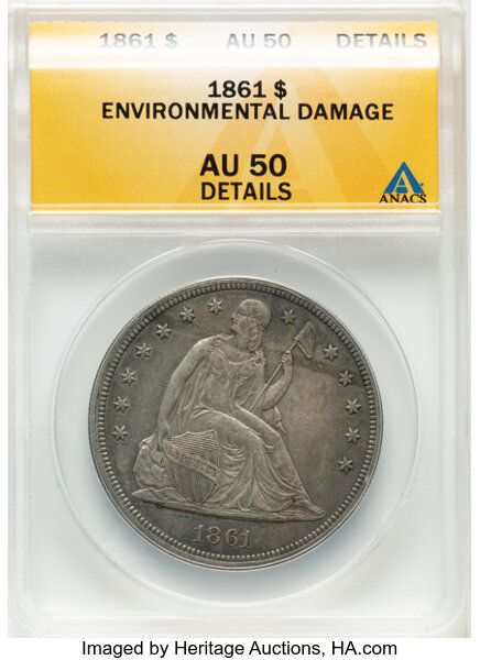 1861 $1  MS thumbnail 2