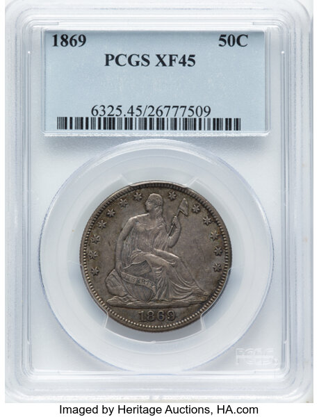 1869 50c MS thumbnail 3