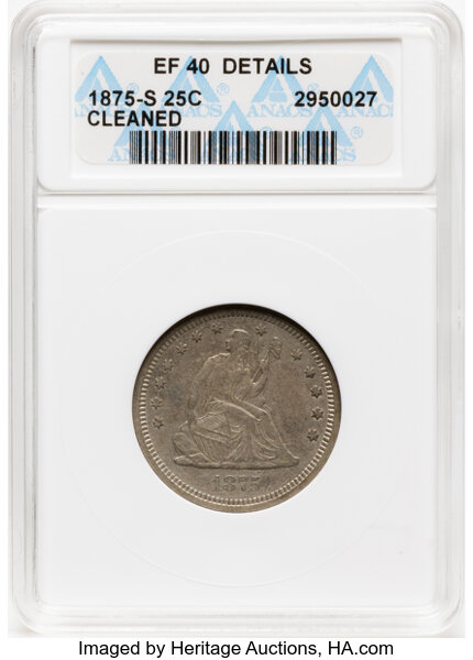 1875-S 25c MS thumbnail 3