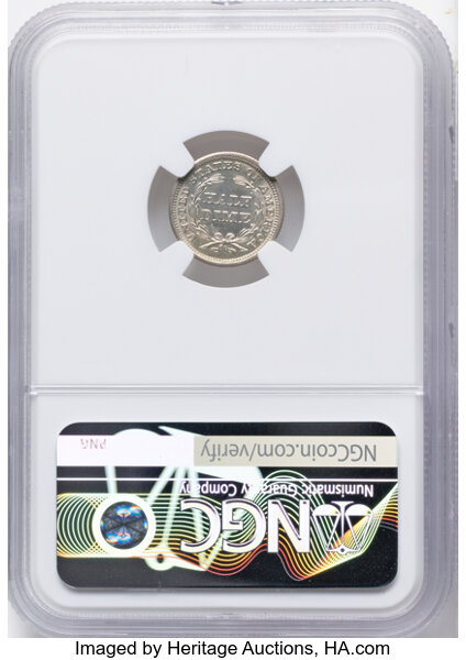 1844 H10c Repunched Date, FS-301 MS thumbnail 7