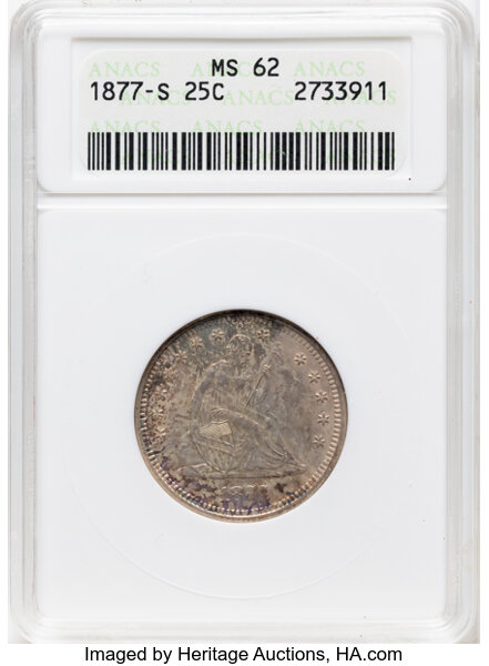 1877-S 25c MS thumbnail 4