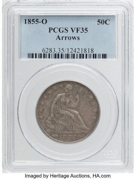 1855-O 50c Arrows MS thumbnail 4