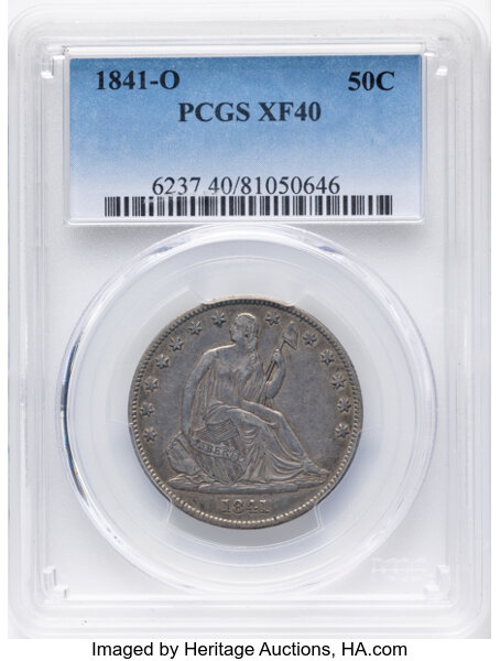 1841-O 50c MS thumbnail 5