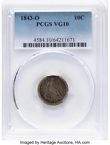 1843-O 10c MS thumbnail 3