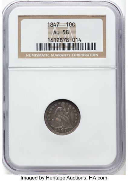 1847 10c MS thumbnail 2