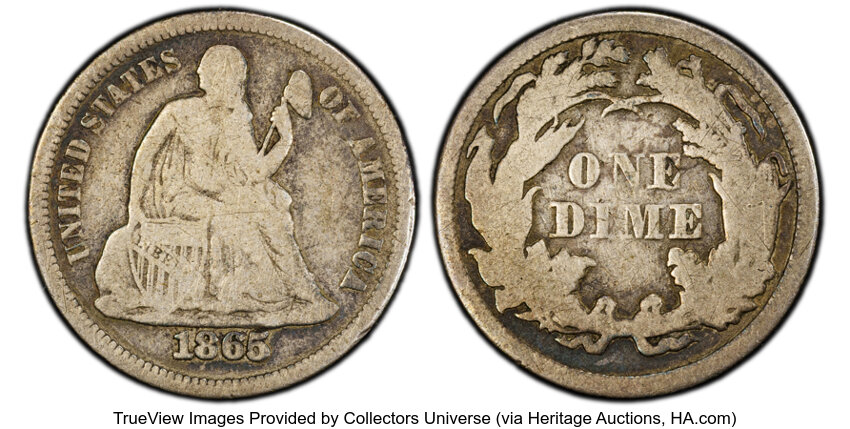 1865 10c MS thumbnail 3