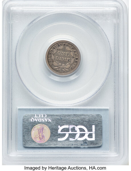 1844 10c VF25 thumbnail 2