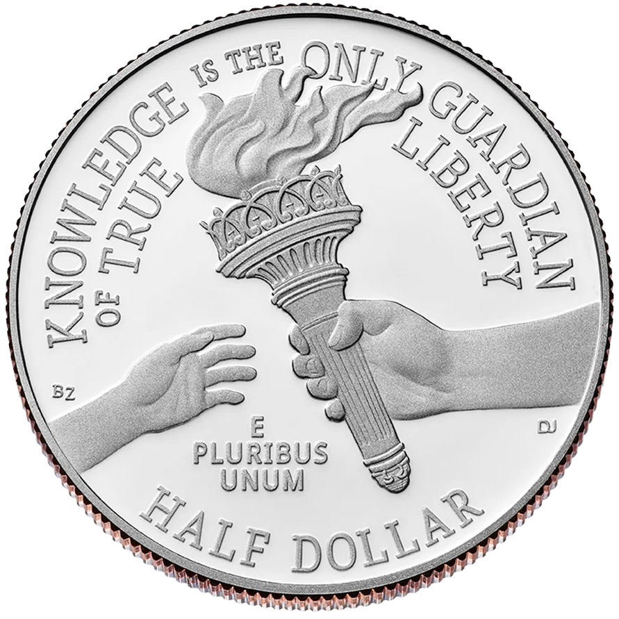 1776~2026-P 50c Enduring Liberty, Never Forget 9-11-01 Privy MS thumbnail 2