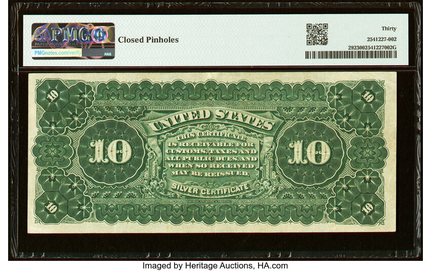 1886 $10  (Fr. 292) thumbnail 4
