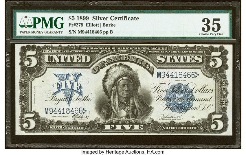 1899 $5  (Fr. 279) thumbnail 3
