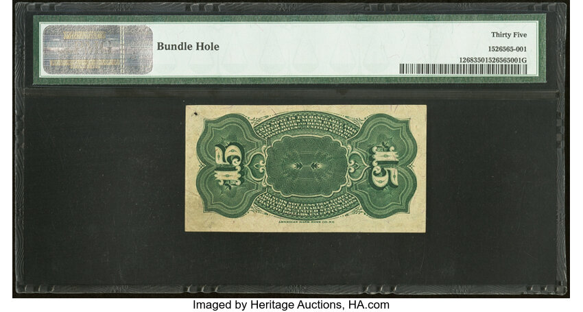  15c Bust of Columbia (Fr. 1268) thumbnail 6