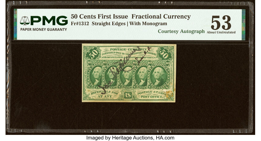 50c Five Stamps Obverse (Fr. 1312) thumbnail 4