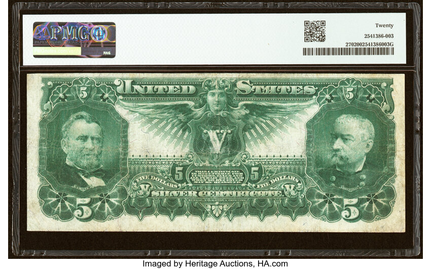 1896 $5  (Fr. 270) thumbnail 13