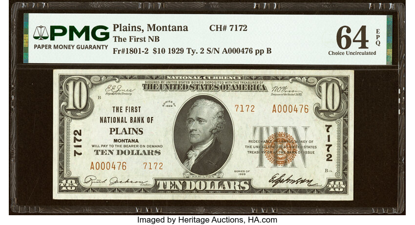 1929 $10  Type 2 (Fr. 1801-2) thumbnail 9