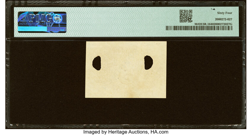  5c Jefferson Postage Stamp Obverse (Fr. 1231) thumbnail 12