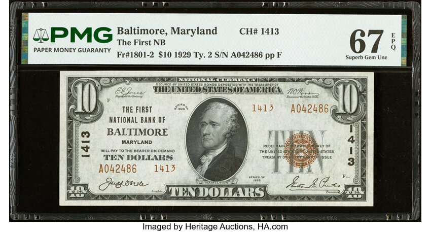1929 $10  Type 2 (Fr. 1801-2) thumbnail 14