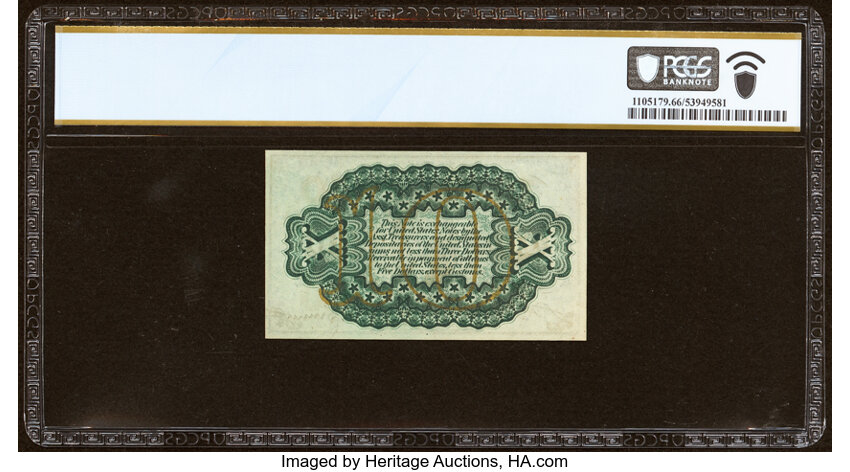  10c Head of George Washington (Fr. 1256) thumbnail 7