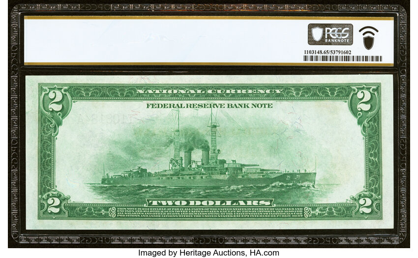 1918 $2  Minneapolis (Fr. 772) thumbnail 6