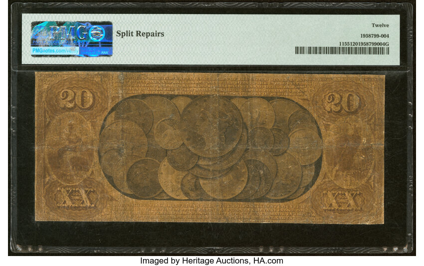 1873 $20  Stockton (Fr. 1155) thumbnail 2