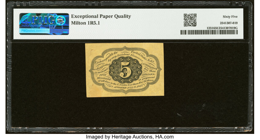  5c Jefferson Postage Stamp Obverse (Fr. 1231) thumbnail 17