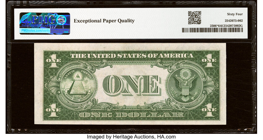 1935A $1  North Africa, Star Replacement (Fr. 2306*) thumbnail 13