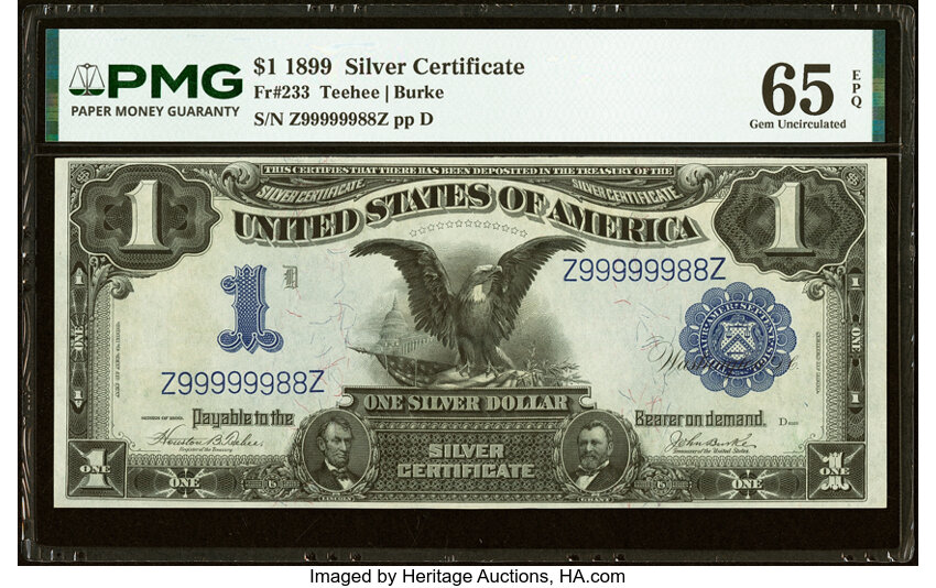 1899 $1  (Fr. 233) thumbnail 7