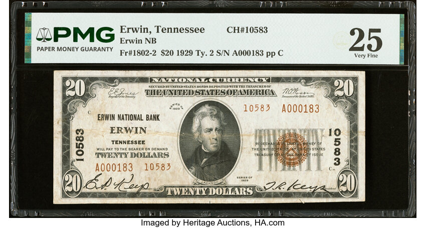 1929 $20  Type 2 (Fr. 1802-2) thumbnail 7