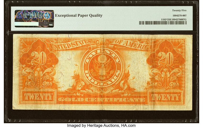 1906 $20  Replacement (Fr. 1183*) thumbnail 9