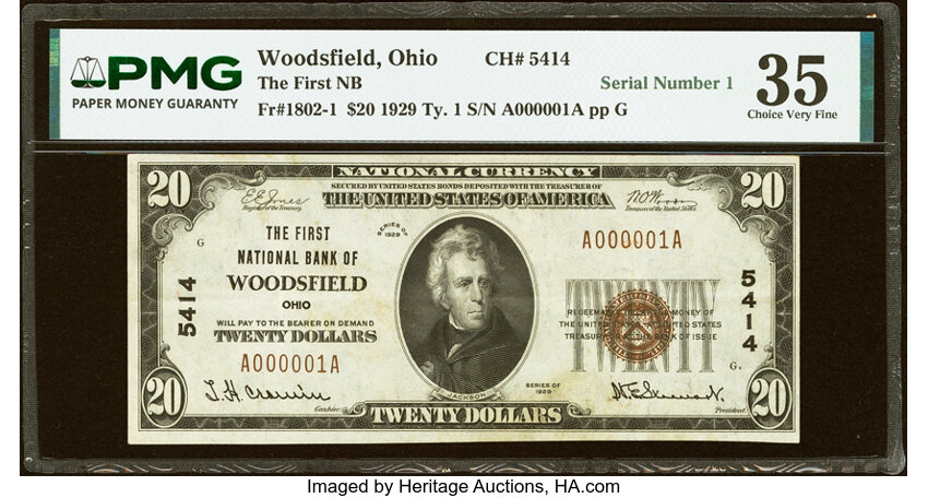 1929 $20  Type 1 (Fr. 1802-1) thumbnail 20