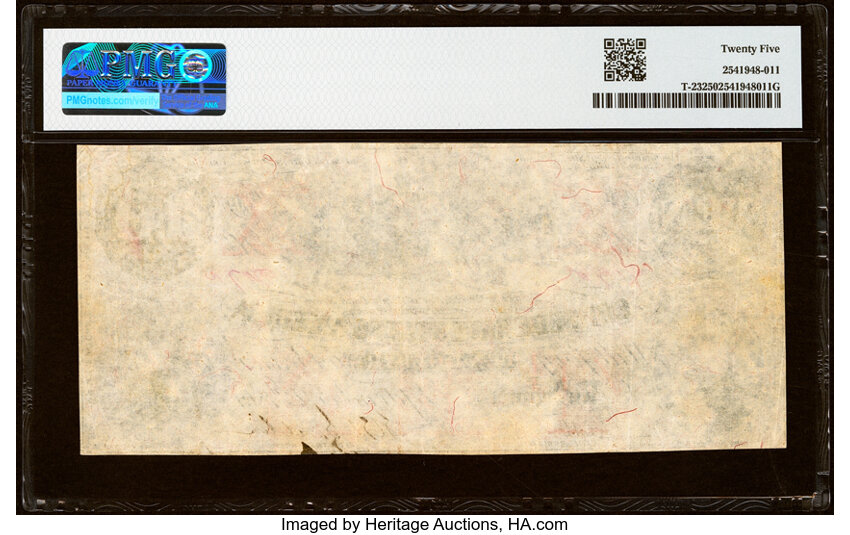 1861 $10  September 2, 1861 (Fr. T23) thumbnail 5