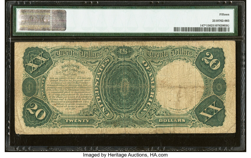 1880 $20  Star Replacement (Fr. 147*) thumbnail 8