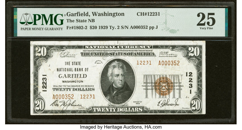 1929 $20  Type 2 (Fr. 1802-2) thumbnail 14