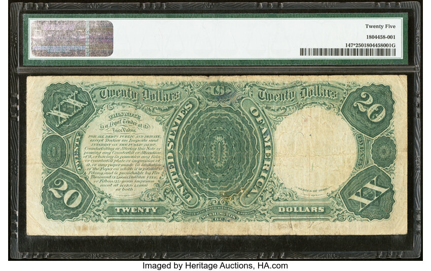 1880 $20  Star Replacement (Fr. 147*) thumbnail 7