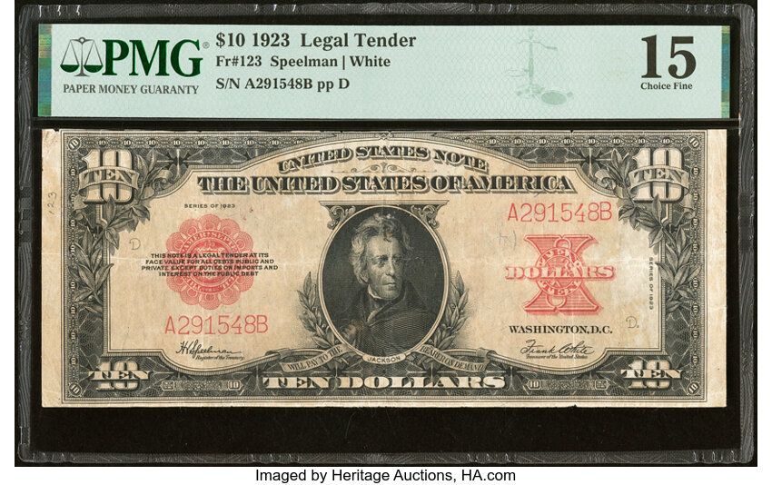 1923 $10  (Fr. 123) thumbnail 8